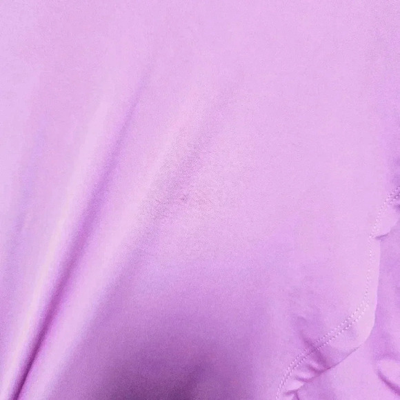 free people movement cropped long sleeve scallop front top med - Picture 10 of 13